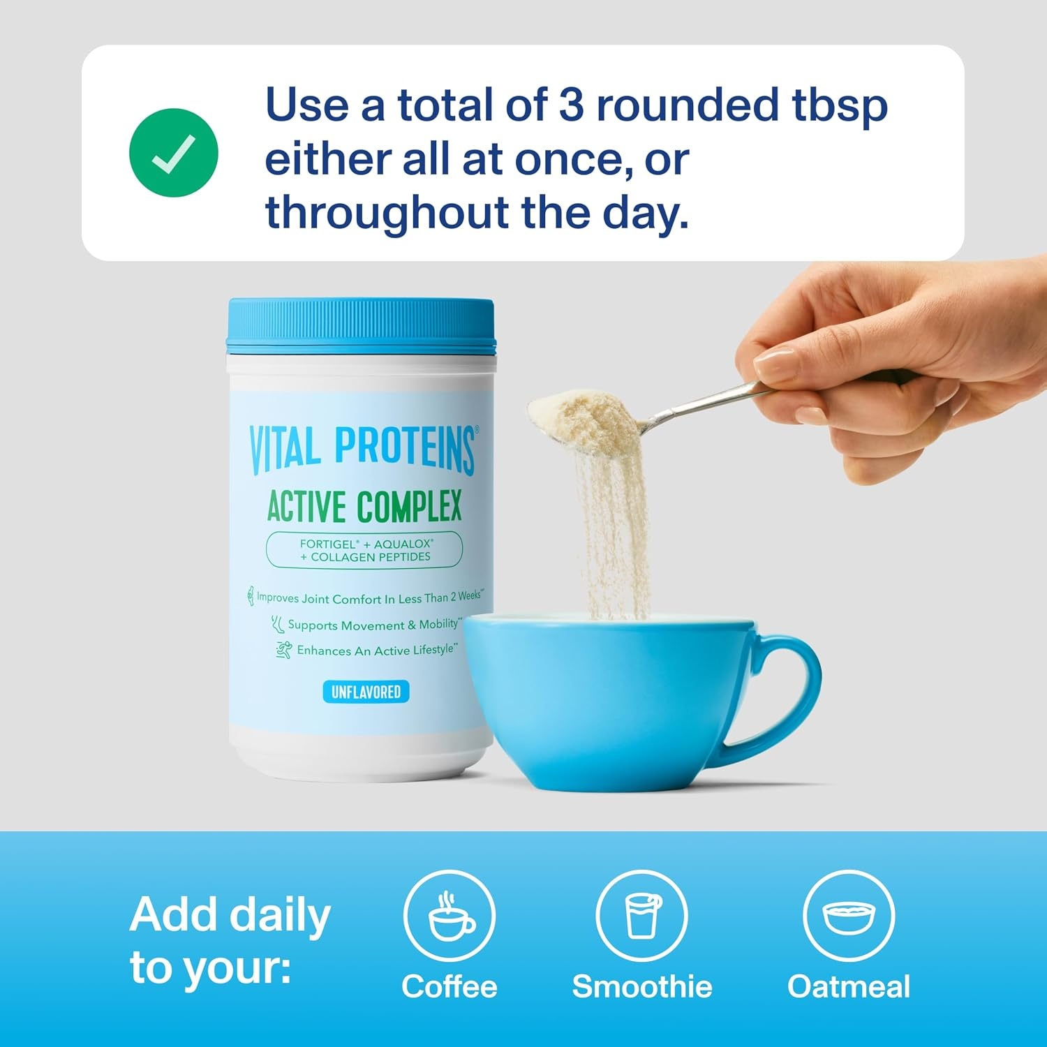 image:imageVital Proteins Active Complex 20g Collagen Peptides 1037oz