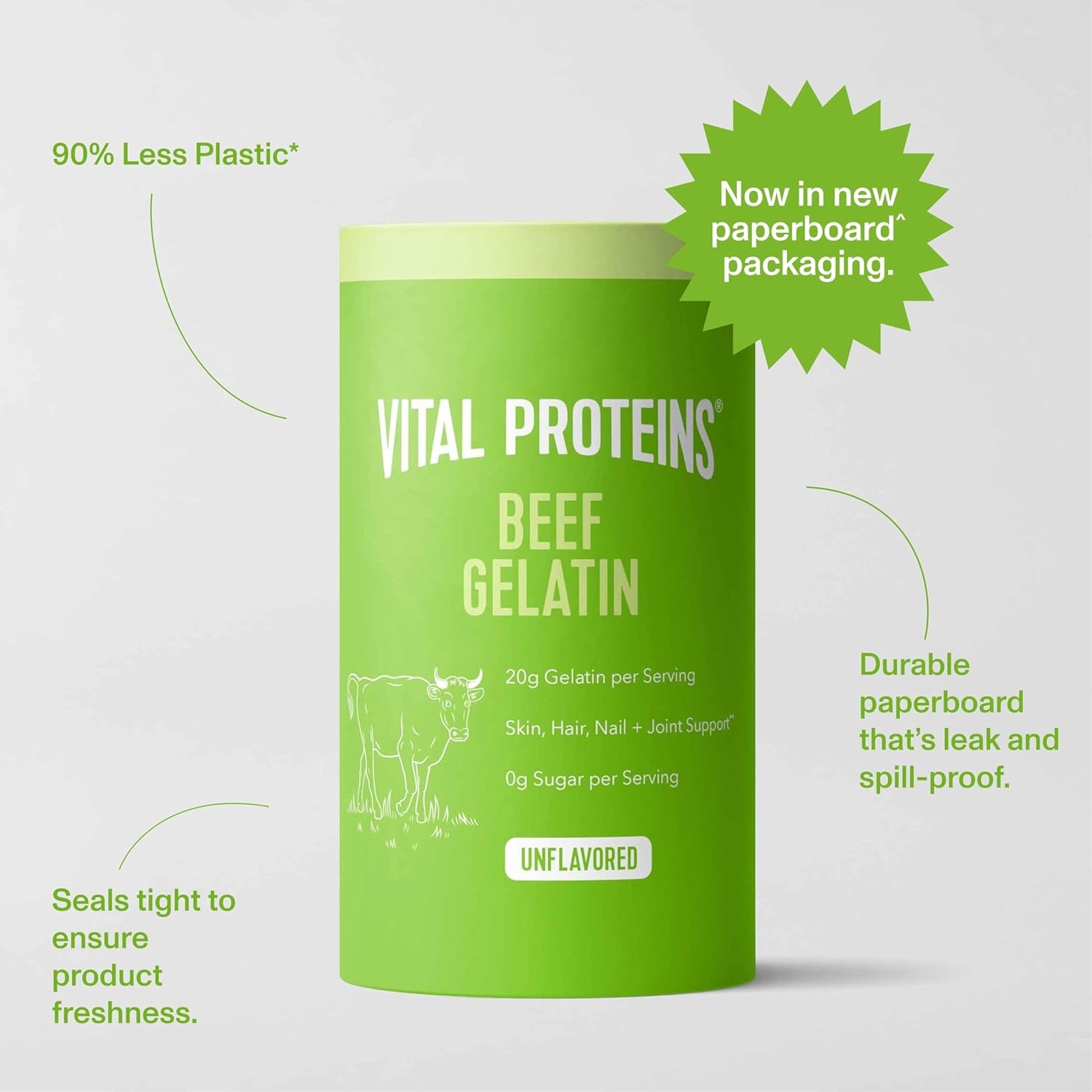 image:imageVital Proteins Beef Gelatin Powder GrassFed 164 oz164 Ounce Pack of 3