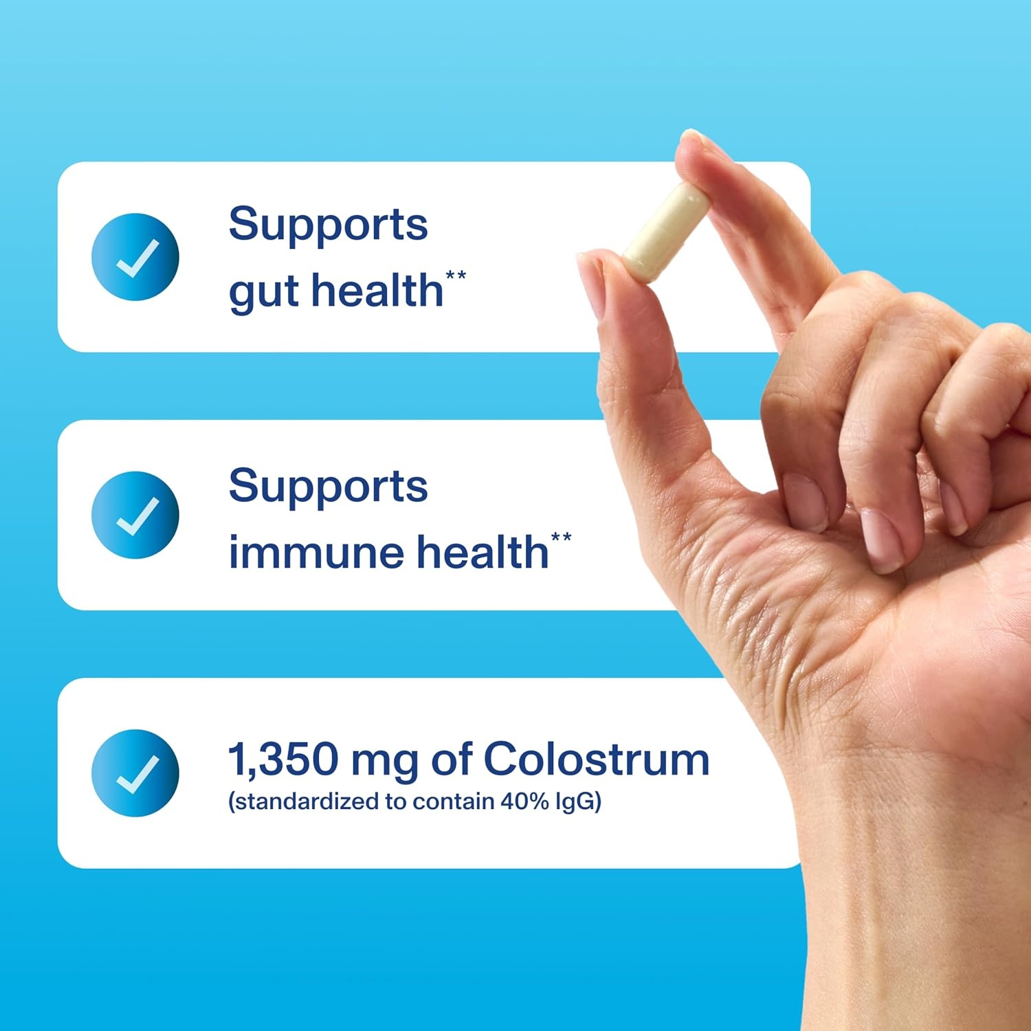 image:imageVital Proteins Bovine Colostrum Supplement 90 Capsules