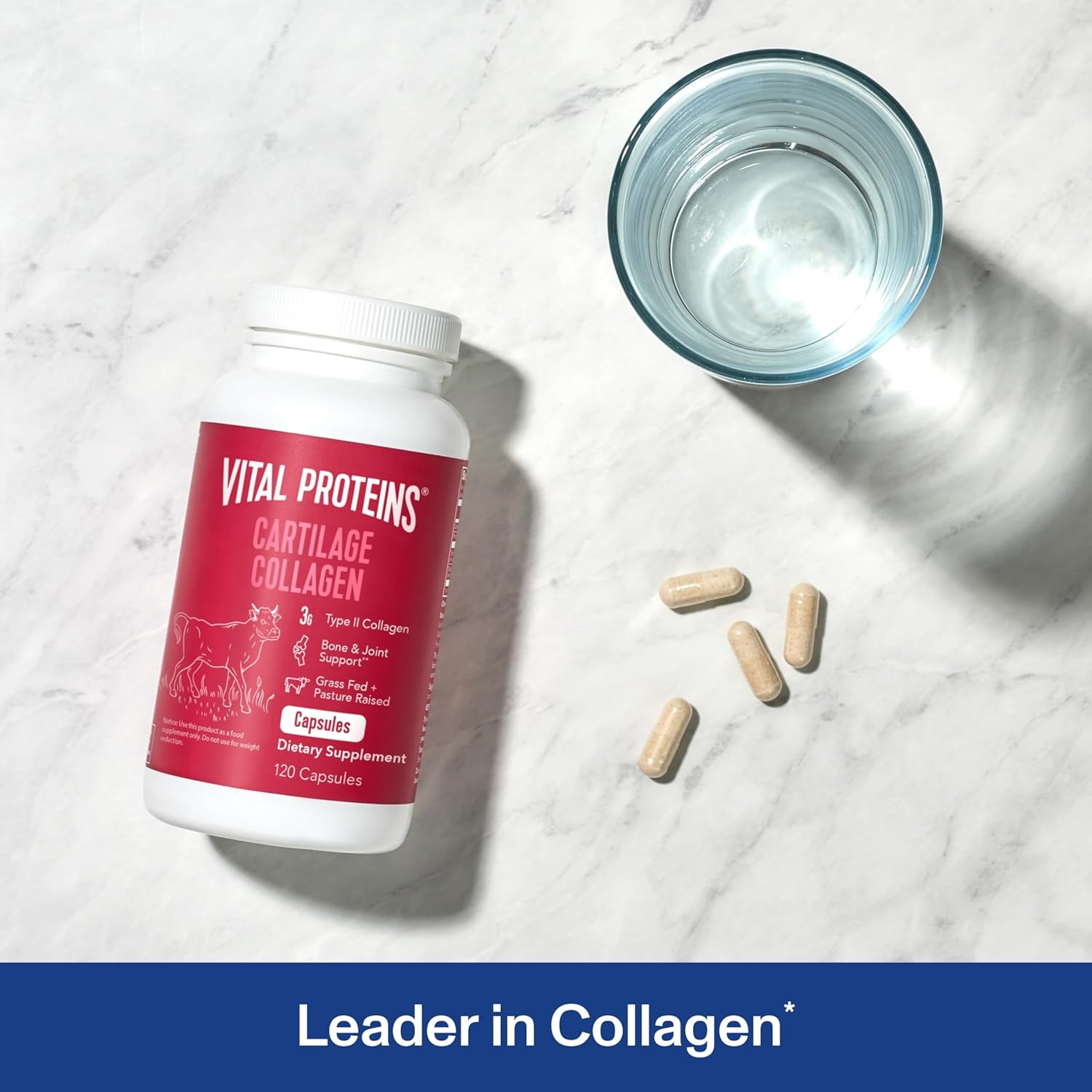 image:imageVital Proteins Cartilage Collagen Type II 120 Capsules120 Count Pack of 1