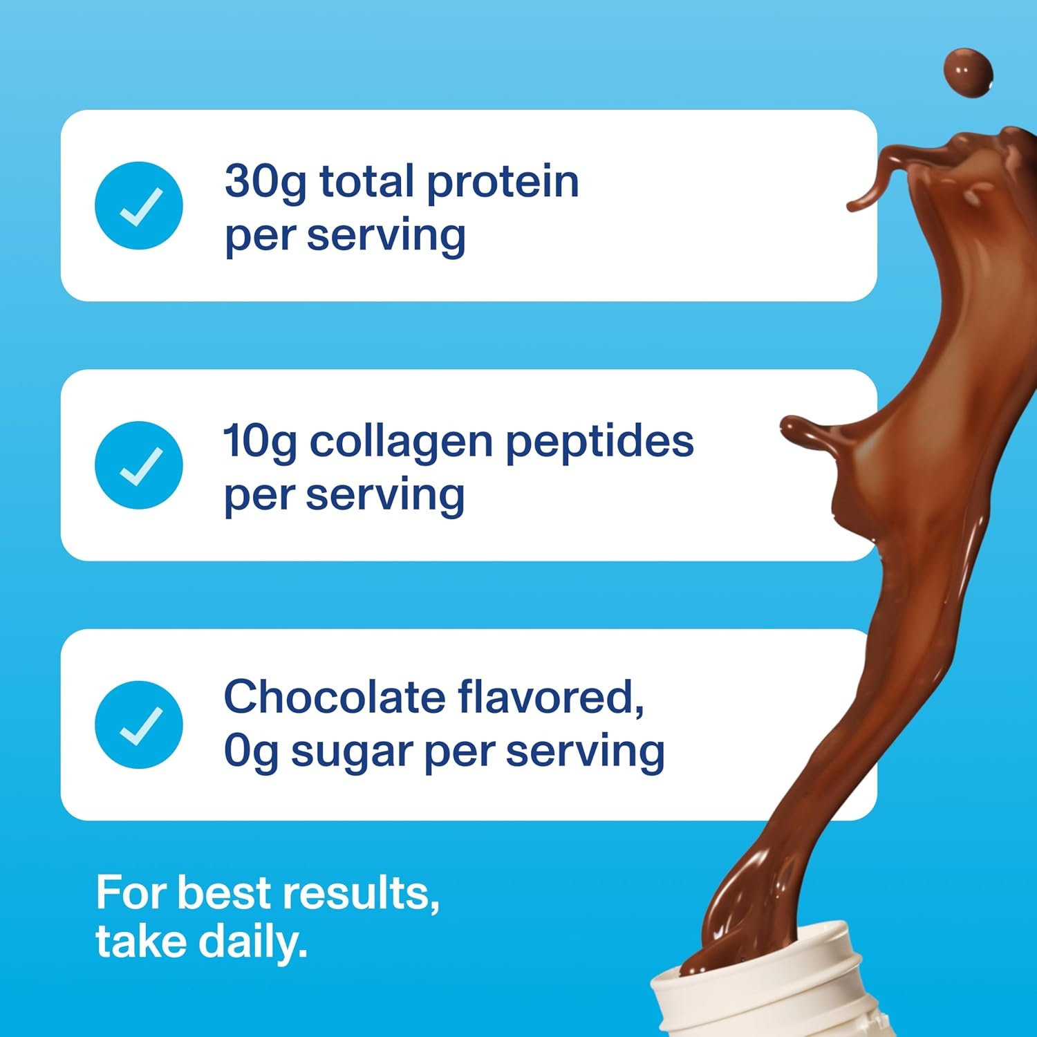 image:imageVital Proteins Chocolate Collagen amp Protein Shake 12 CountChocolate