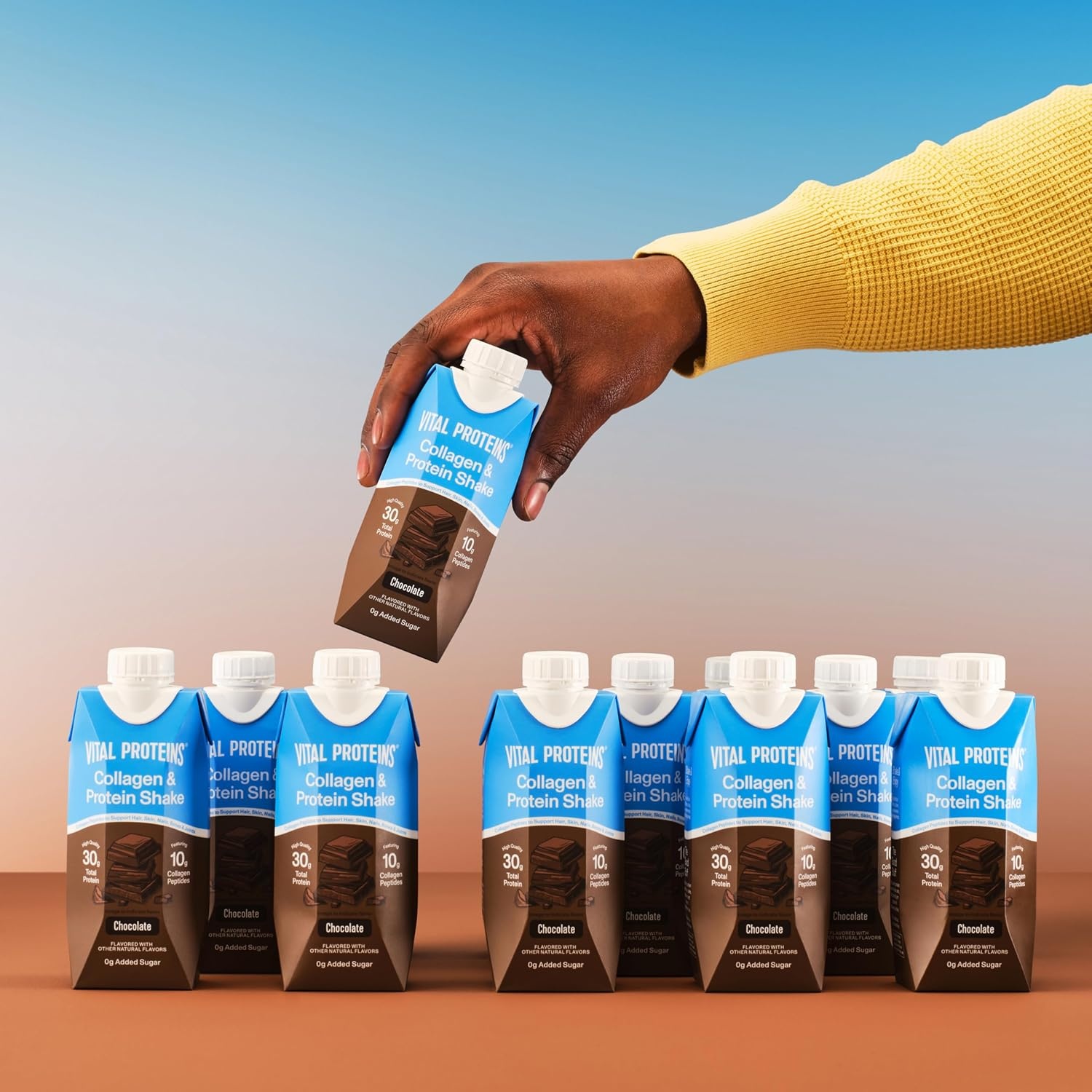 image:imageVital Proteins Chocolate Collagen amp Protein Shake 12 CountChocolate