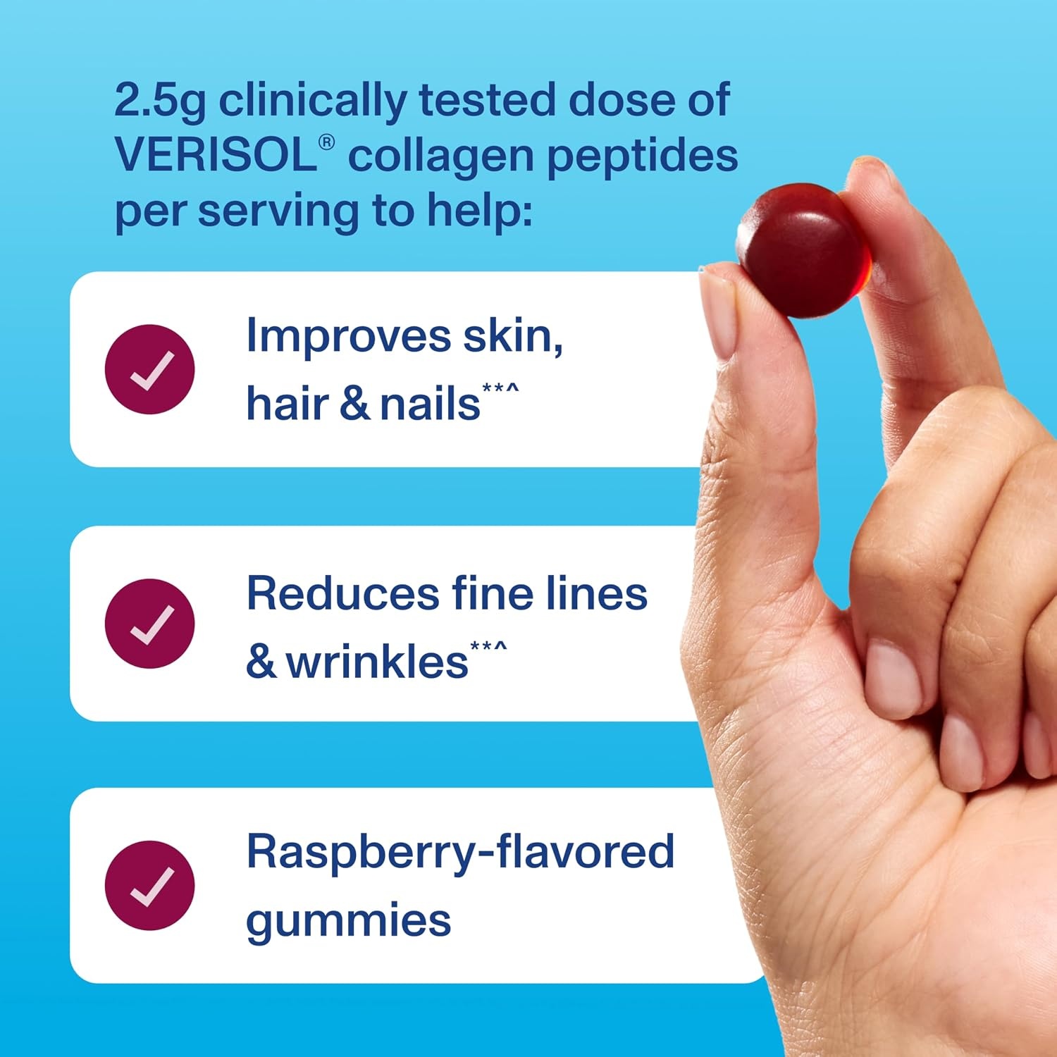 image:imageVital Proteins Collagen Gummies Raspberry 120 ct Pack of 2Raspberry