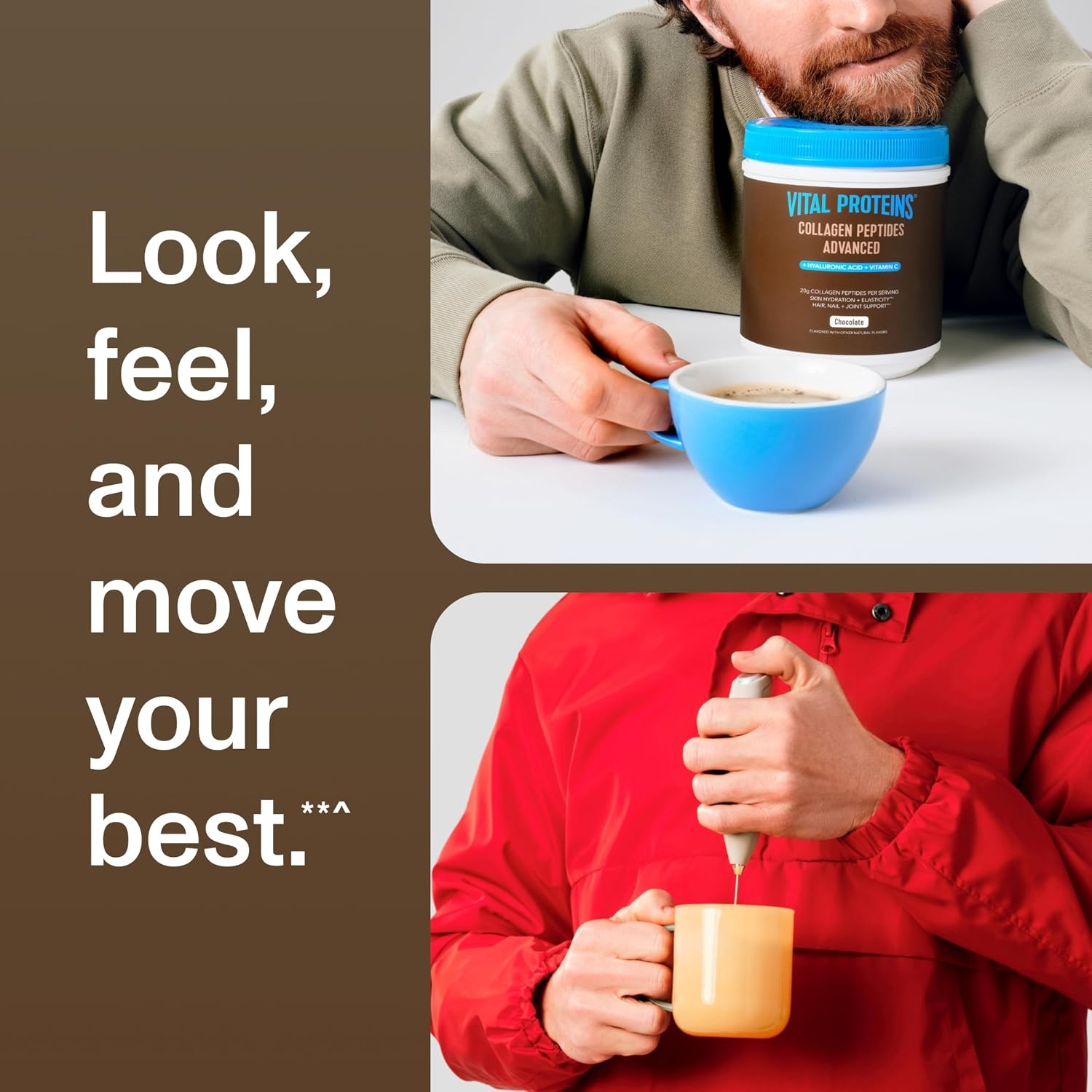 image:imageVital Proteins Collagen Peptides Powder Advanced Unflavored 20ozChocolate