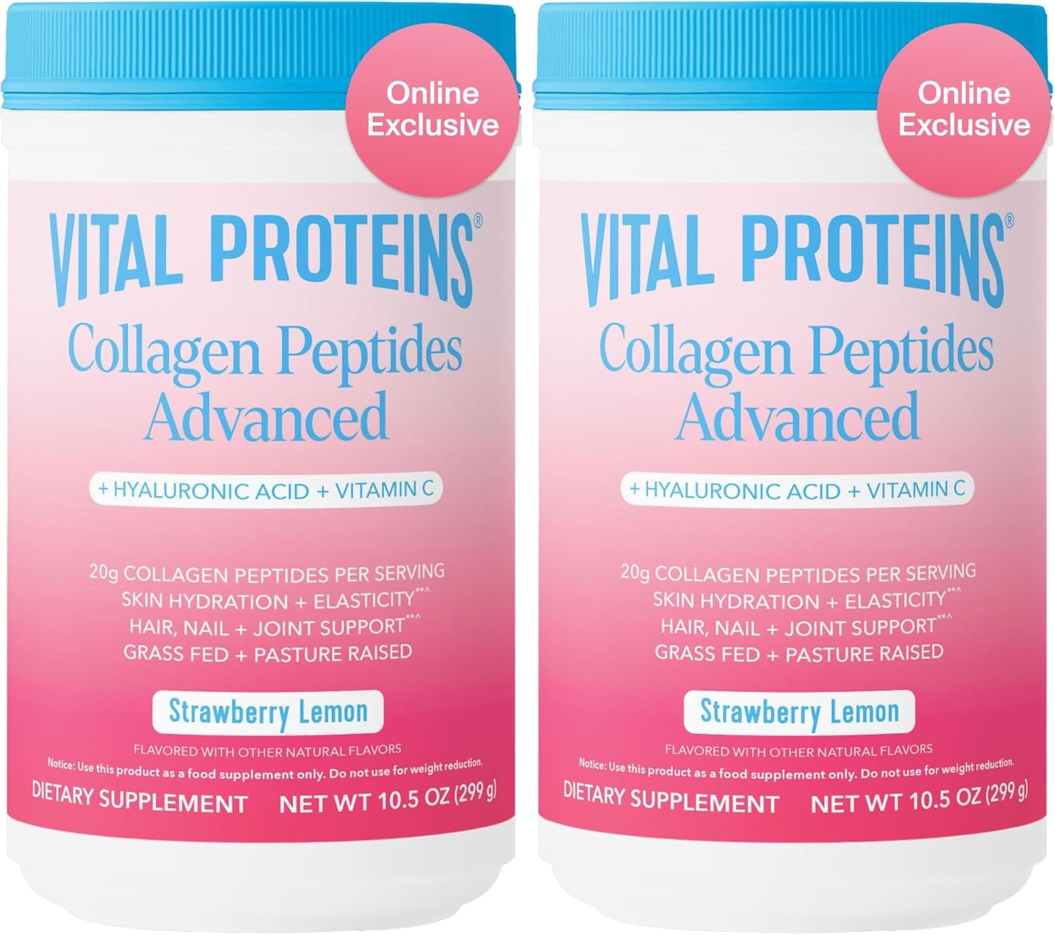 image:imageVital Proteins Collagen Peptides Powder Advanced Unflavored 20ozStrawberry Lemon