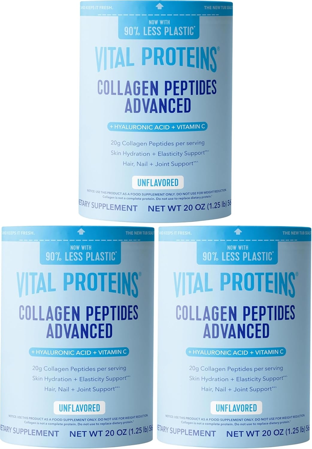 image:imageVital Proteins Collagen Peptides Powder Advanced Unflavored 20ozUnflavored