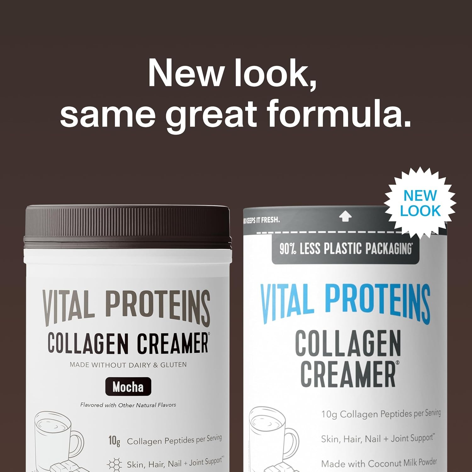 image:imageVital Proteins Collagen Peptides Powder Mocha Coffee Creamer 11ozMocha