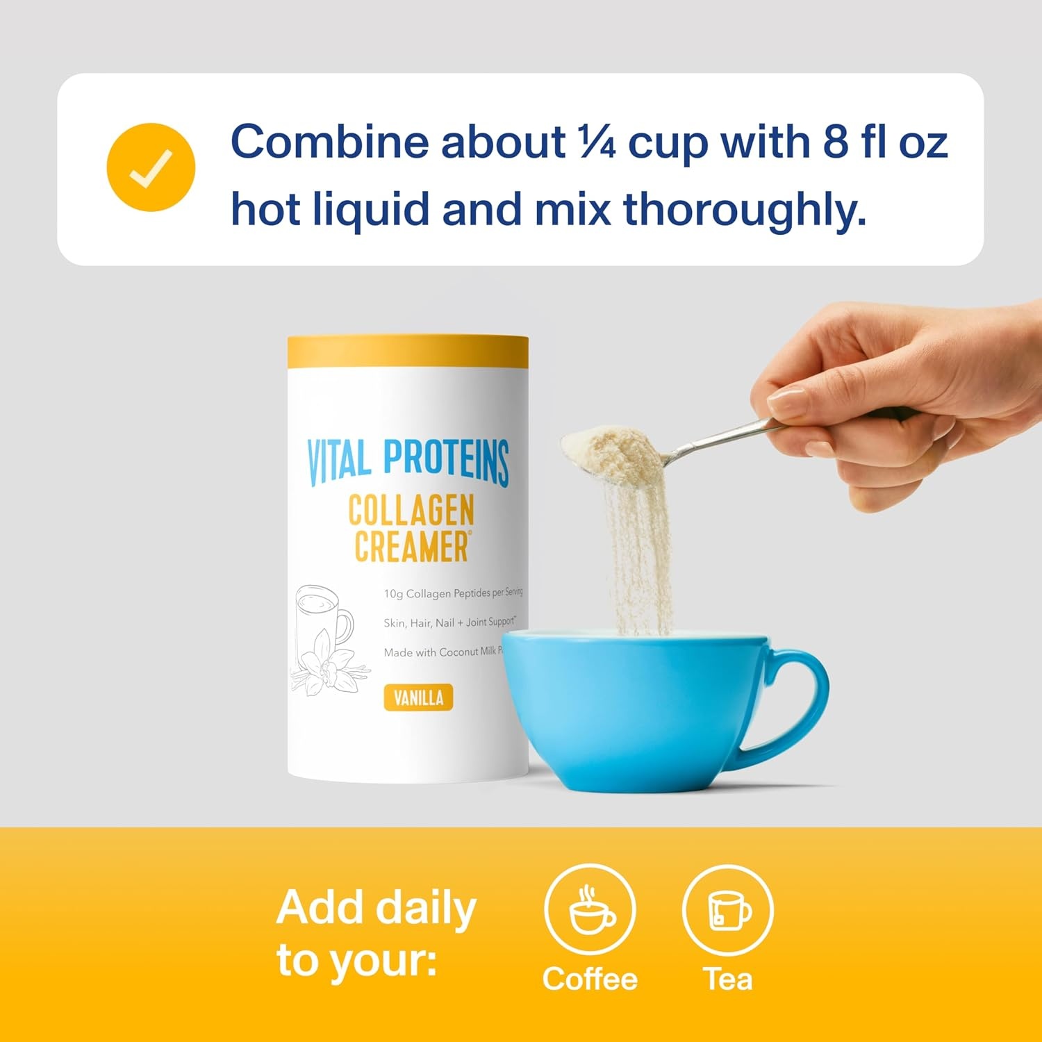 image:imageVital Proteins Collagen Peptides Powder Mocha Coffee Creamer 11ozVanilla