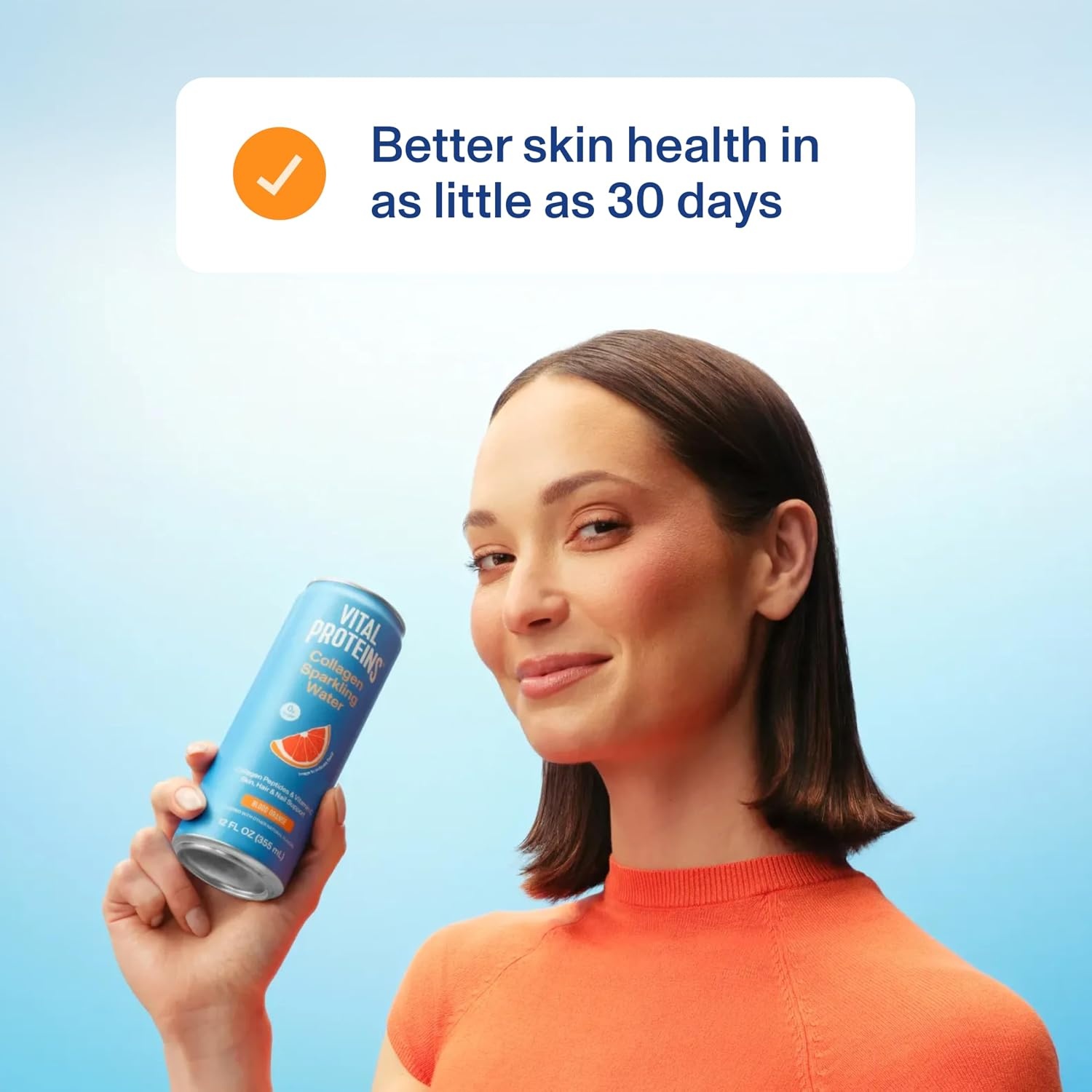 image:imageVital Proteins Collagen Sparkling Water Strawberry Blossom 12 FL OZ 12 PackBlood Orange
