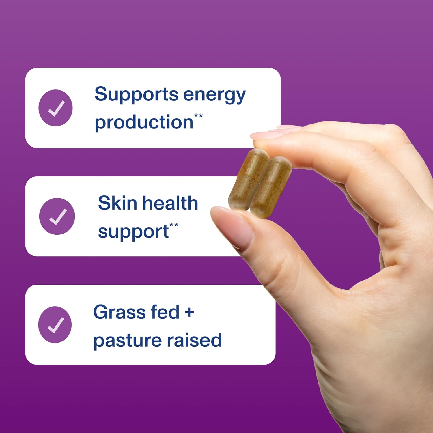 image:imageVital Proteins Grass Fed Beef Liver 120 Capsules