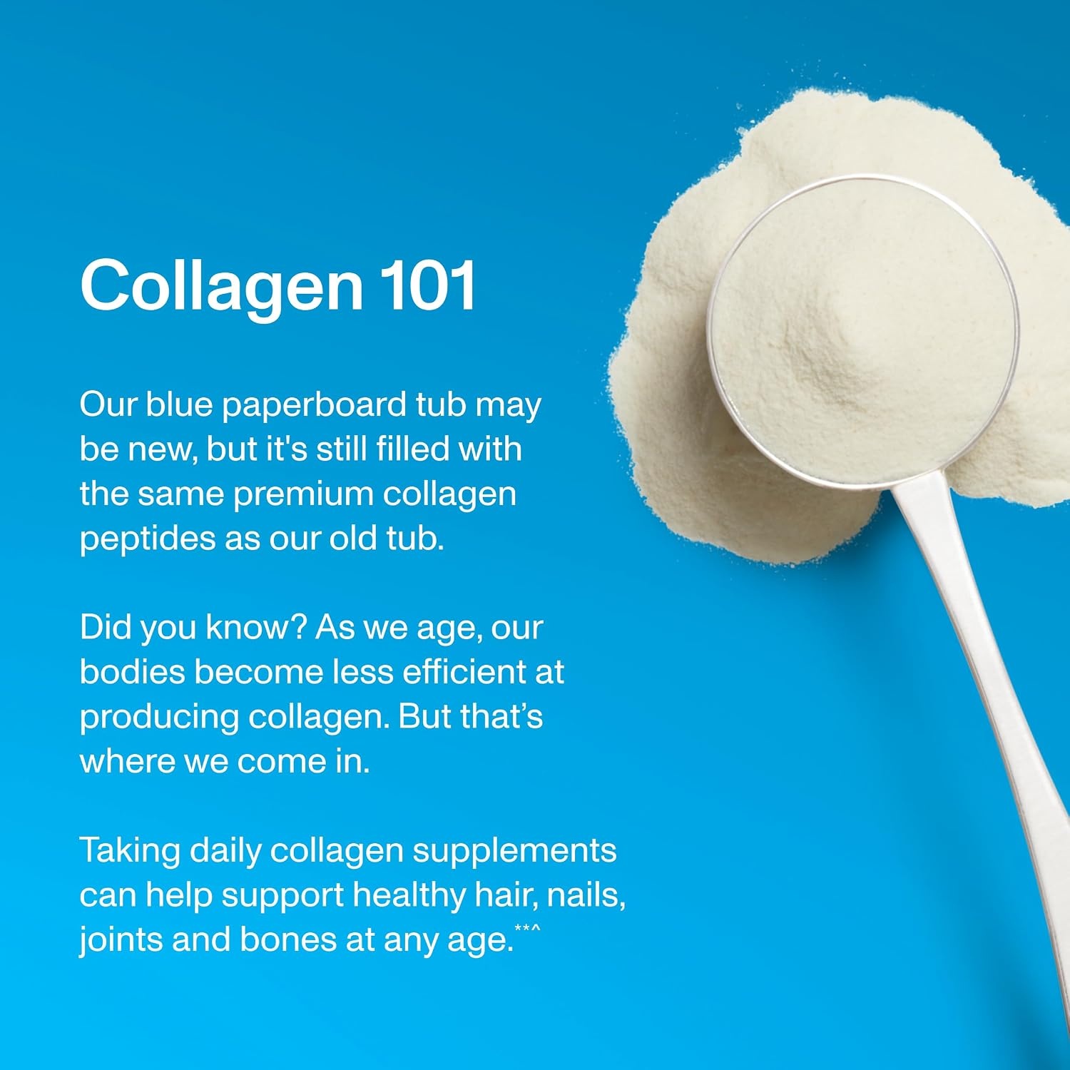 image:imageVital Proteins Grass Fed Collagen Peptides Powder Supports Hair Skin Nails Bones and Joints Health Hydrolyzed Peptides Zero Sugar Unflavored 20oz