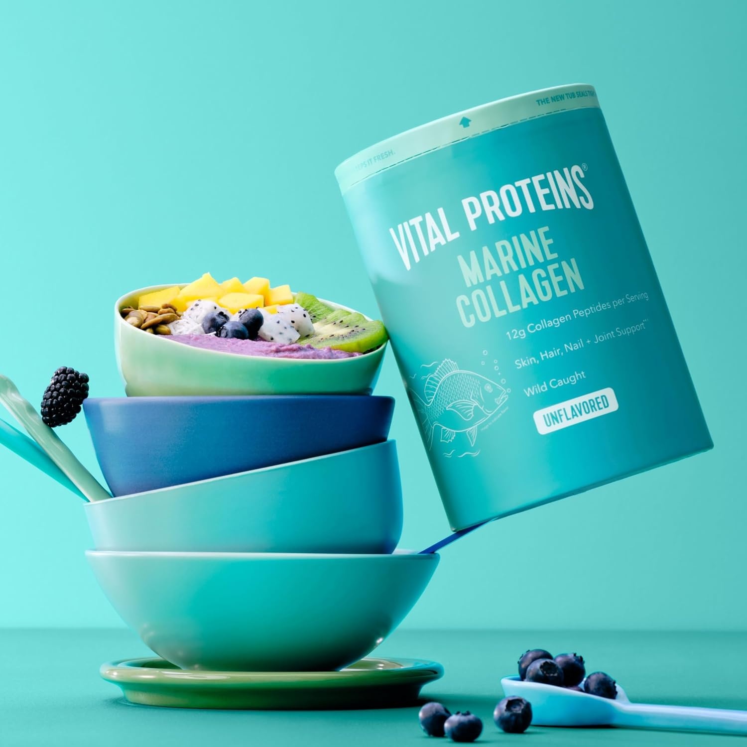 image:imageVital Proteins Marine Collagen Unflavored Stick Packs 20 Count34 Servings Pack of 1