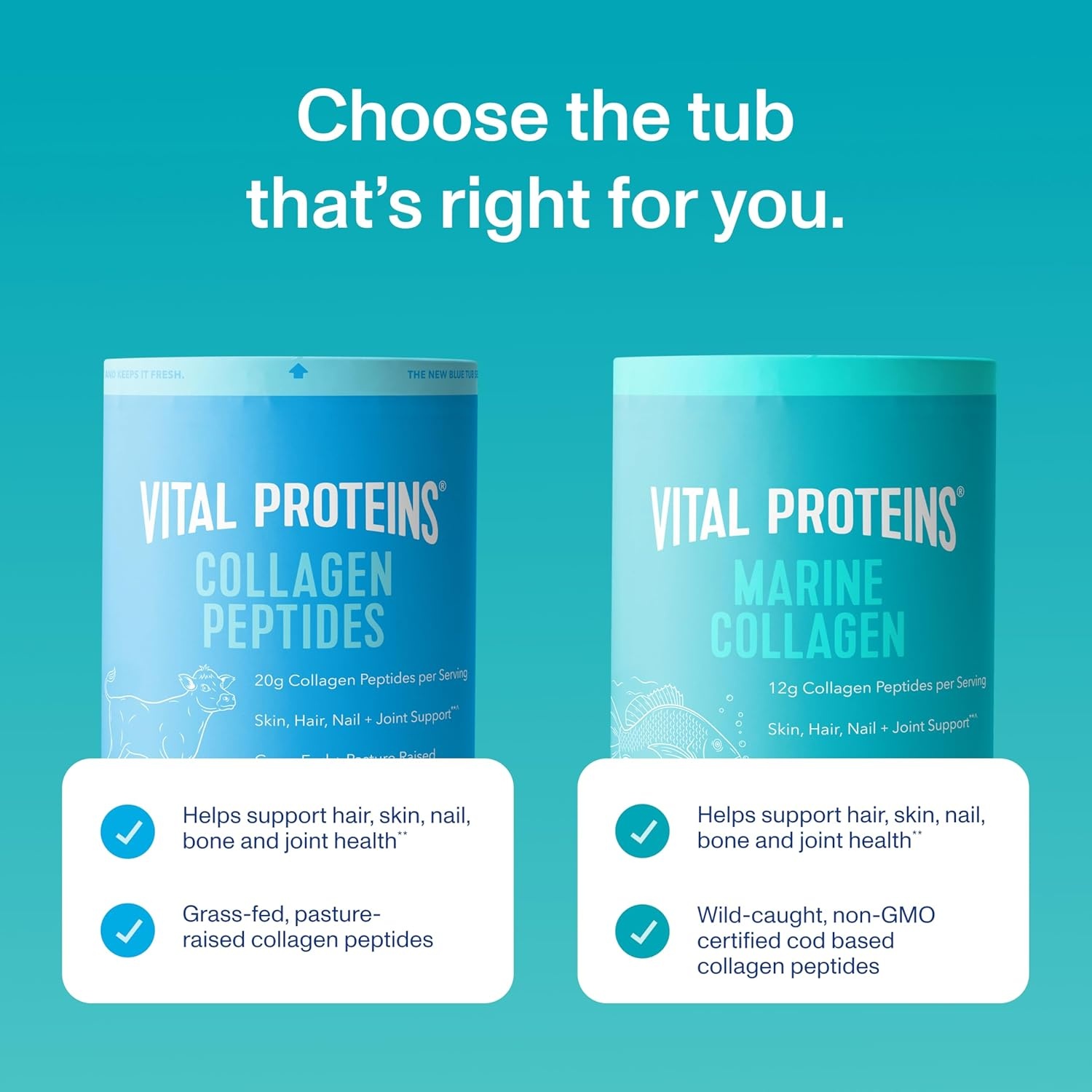 image:imageVital Proteins Marine Collagen Unflavored Stick Packs 20 Count34 Servings Pack of 1