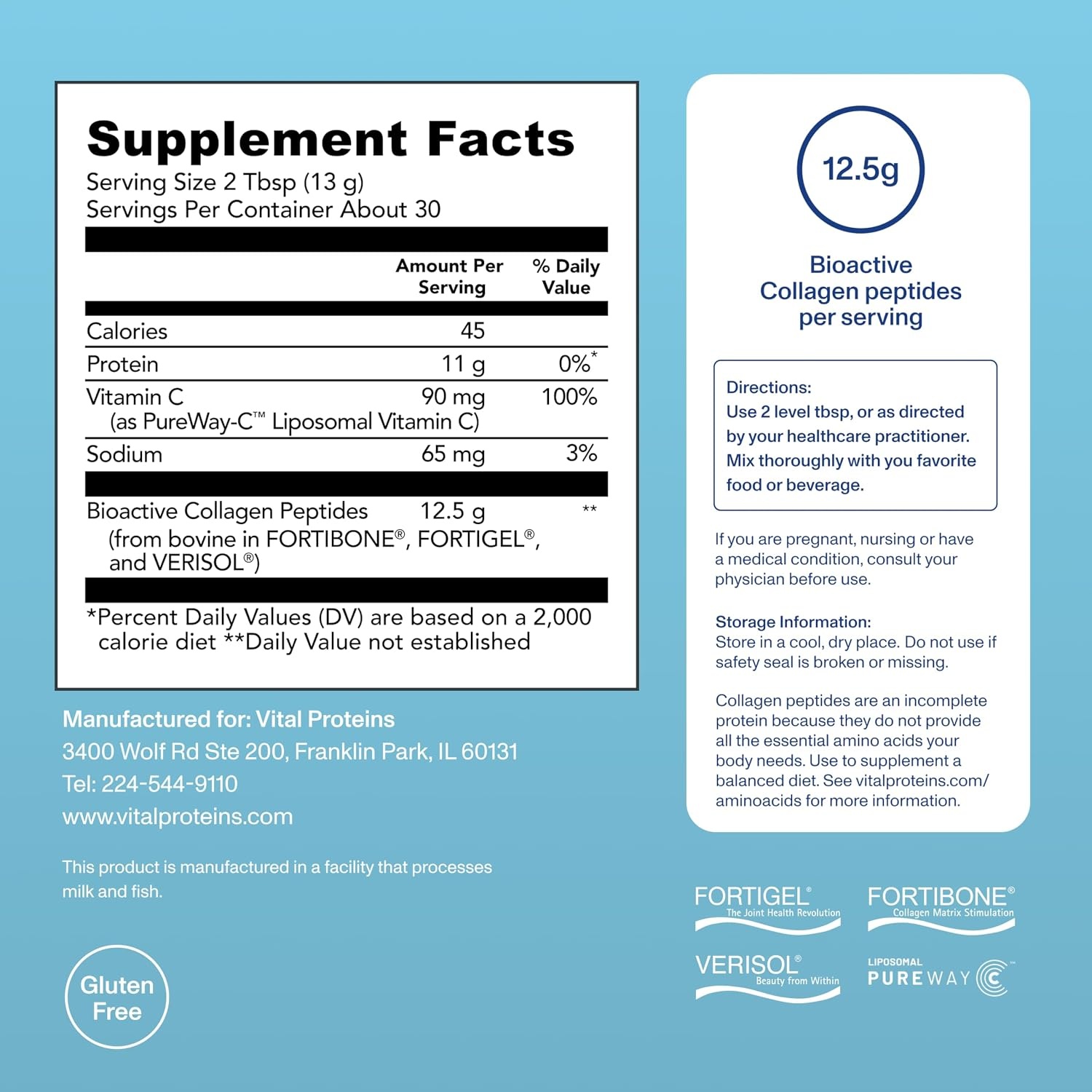 image:imageVital Proteins Professional Bioactive Collagen Complex Daily Support 139oz
