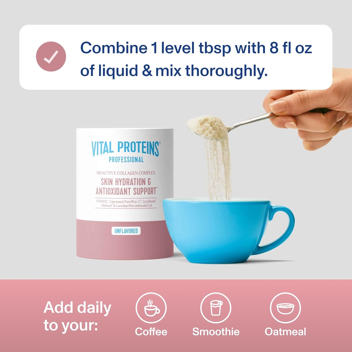 image:imageVital Proteins Professional Bioactive Collagen Complex Skin Hydration 65oz