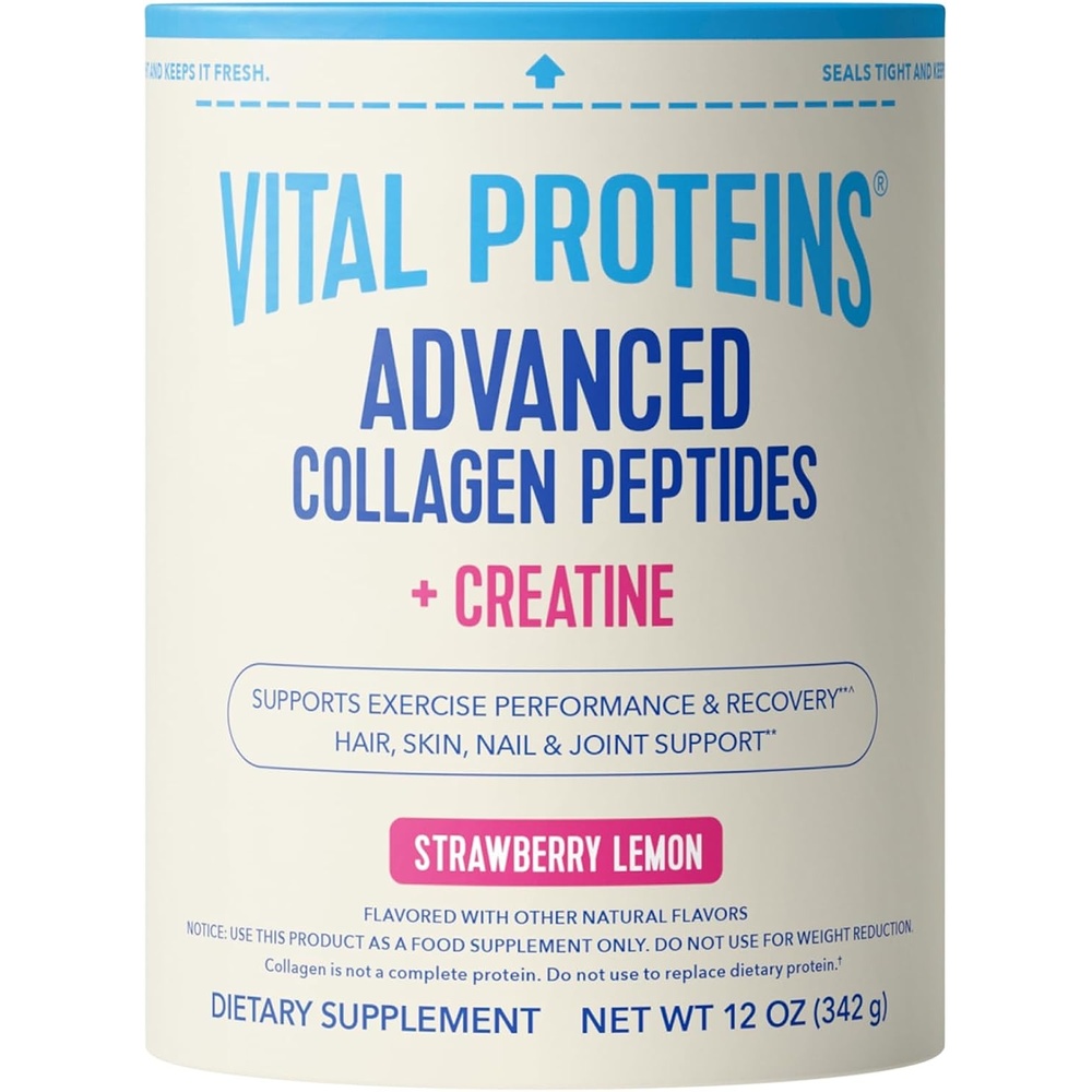 image:imageVital Proteins Advanced Collagen Plus Creatine Unflavored 101ozStrawberry Lemon
