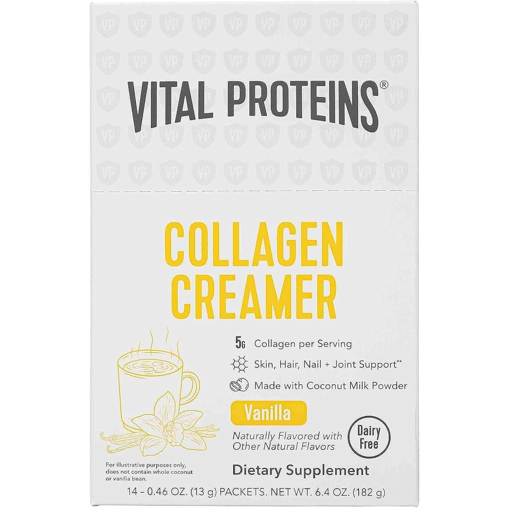 image:imageVital Proteins Collagen Creamer Vanilla 046 Ounce 14 Count Pack of 1