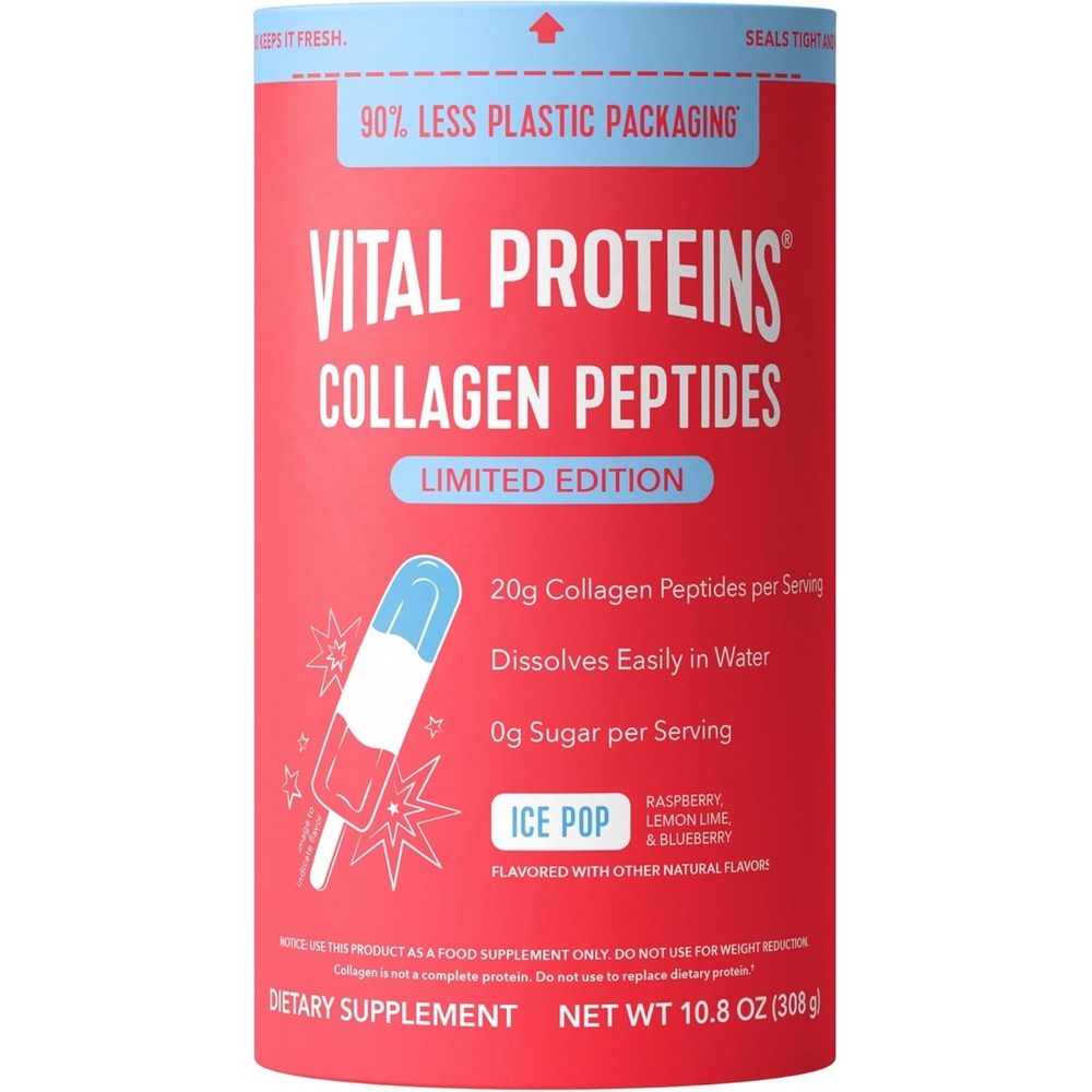 image:imageVital Proteins Collagen Peptides Powder Ice Pop Flavored Powder 10 oz