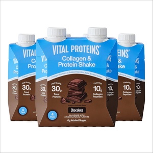 Vital Proteins Chocolate Collagen & Protein Shake, 12 Count(Chocolate)