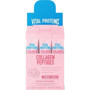 Vital Proteins Collagen Peptides Powder, Unflavored, 9.33oz(Strawberry Lemonade)