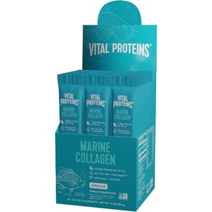 Vital Proteins Marine Collagen, Unflavored Stick Packs, 20 Count(20 Servings (Pack of 1))