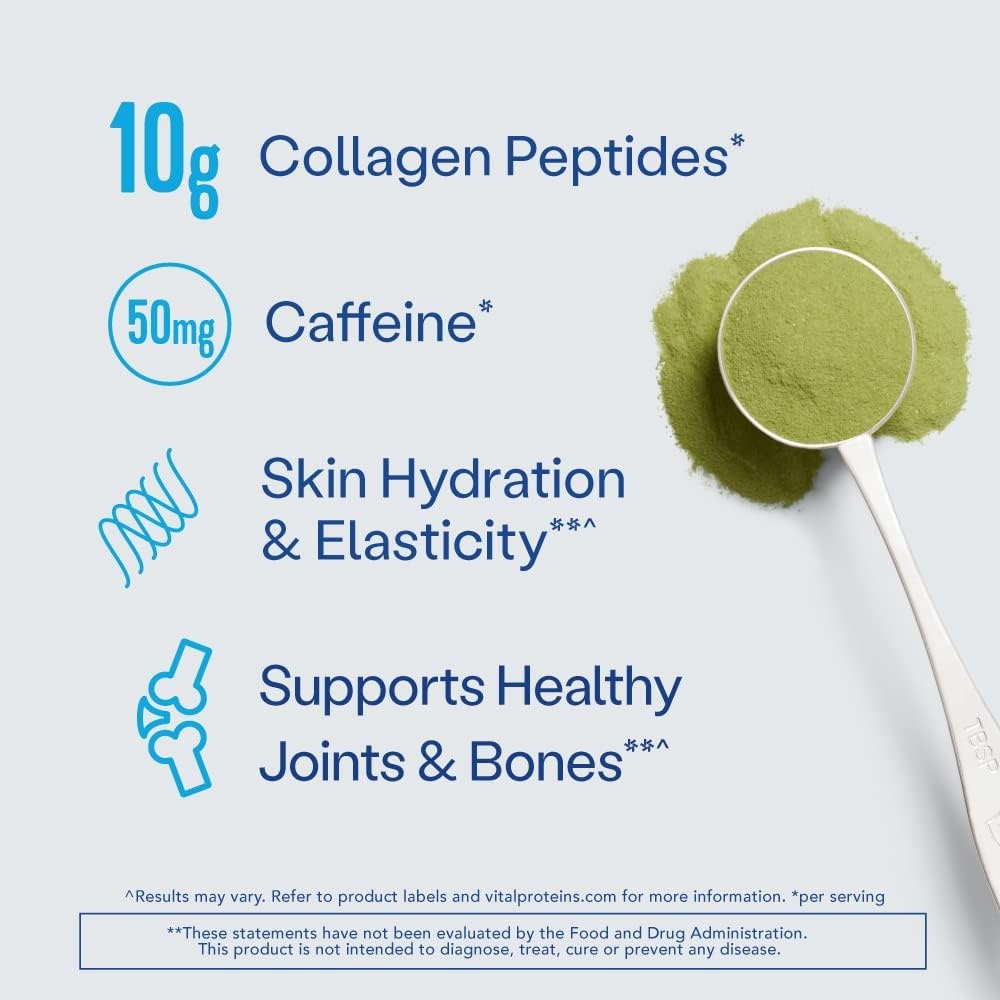 image:imageVital Proteins Matcha Collagen Peptides Powder 105oz105 Ounce Pack of 3