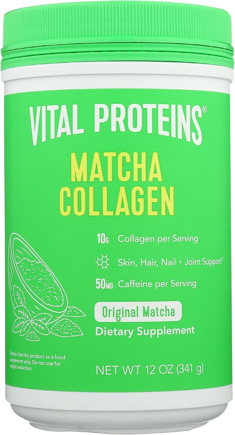 image:imageVital Proteins Matcha Collagen Peptides Powder 105oz12 Ounce Pack of 1