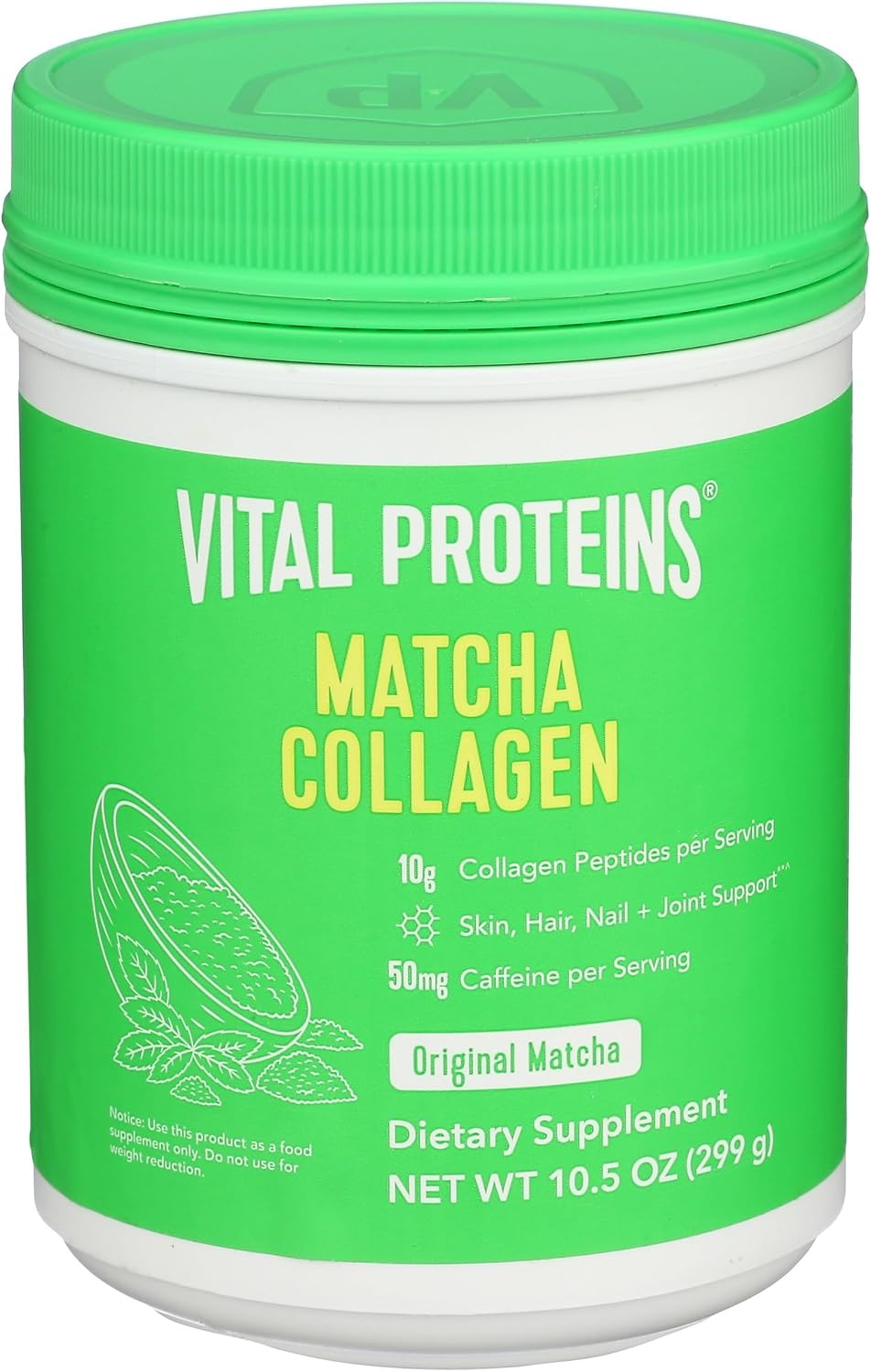 image:imageVital Proteins Matcha Collagen Peptides Powder 105oz21 Servings Pack of 1