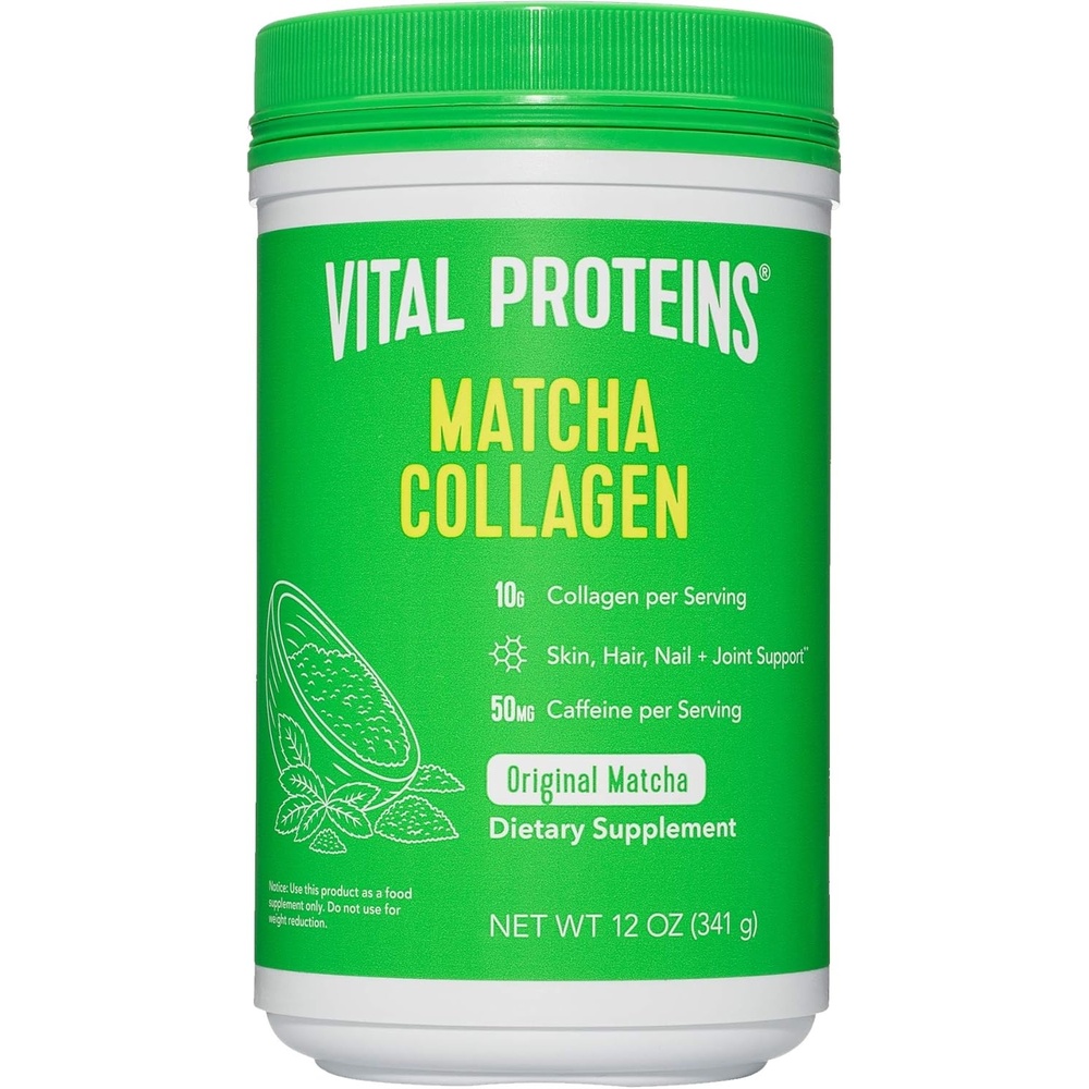 image:imageVital Proteins Matcha Collagen Peptides Powder 105oz12 Ounce Pack of 1