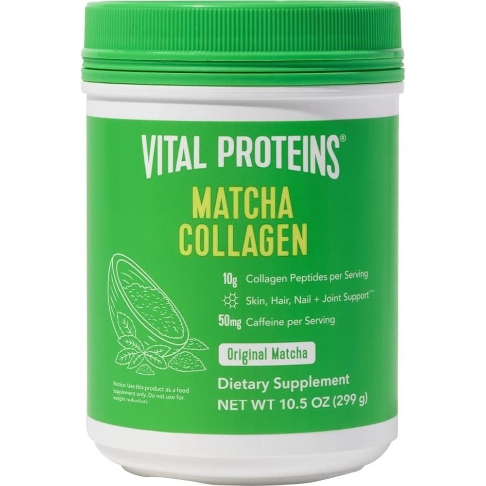 image:imageVital Proteins Matcha Collagen Peptides Powder 105oz21 Servings Pack of 1